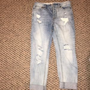 Free people boyfriend jeans